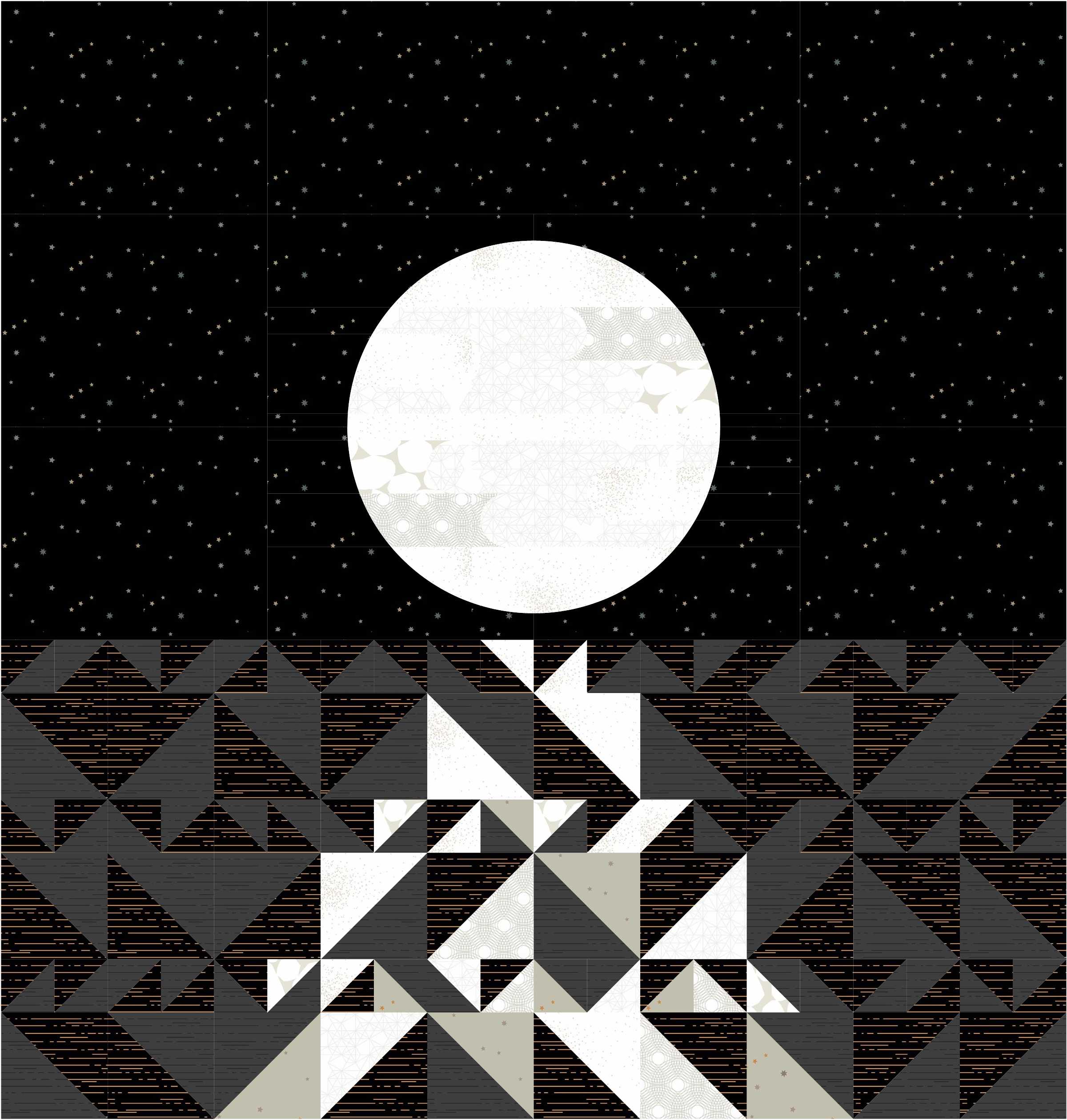 Moonrise Quilt Pattern