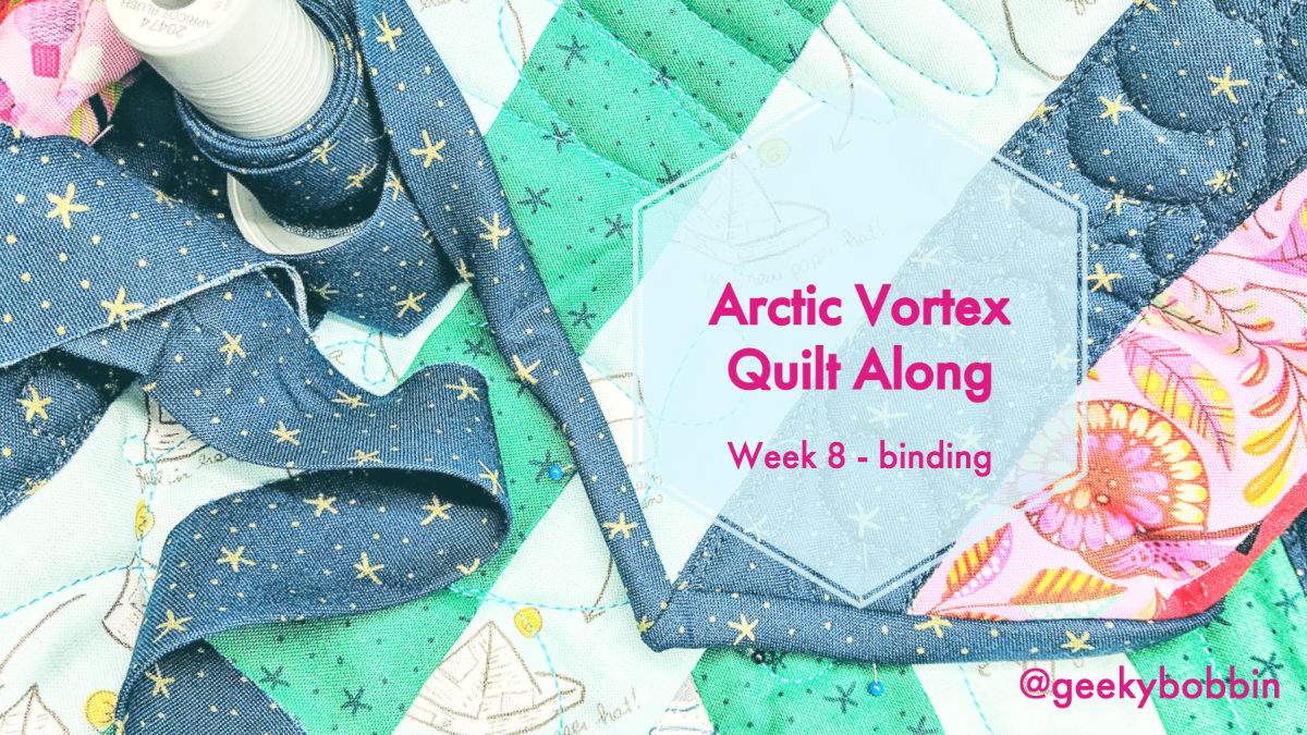 Arctic Vortex Quilt Along Week 8